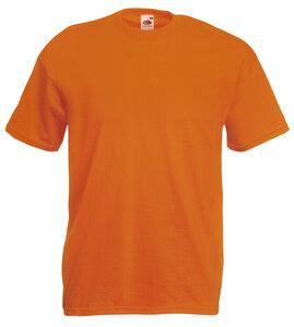Fruit of the Loom SC221 - T-Shirt Homme Manches Courtes 100% Coton Orange