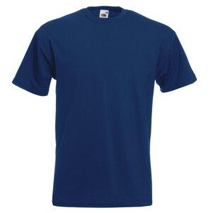 Fruit of the Loom SC61044 - T-Shirt Homme Manches Courtes 100% Coton Marine