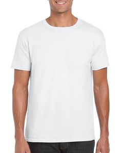 Gildan GI6400 - T-Shirt Homme Coton Blanc