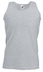 Fruit of the Loom SC294 - Débardeur Homme 100% Coton Heather Grey