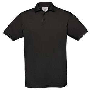 B&C CGSAF - Polo Piqué Homme Noir