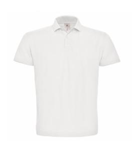 B&C CGPUI10 - Polo à Manches Courtes pour Homme Blanc