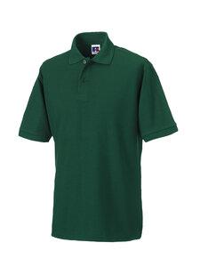 Russell RU599M - Polo Polycoton Bottle Green