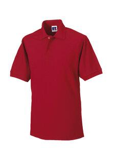 Russell RU599M - Polo Polycoton Classic Red