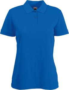 Fruit of the Loom SC63212 - Polo Piqué Femme 65/35 Royal Blue