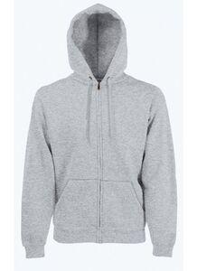 Fruit of the Loom SC361C - Sweat-Shirt Homme Capuche Zippé Heather Grey