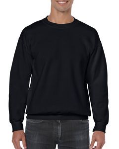 Gildan GI18000 - Sweat-Shirt Homme Manches Droites Noir