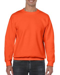 Gildan GI18000 - Sweat-Shirt Homme Manches Droites Orange