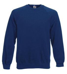 Fruit of the Loom SC4 - Sweat Homme Manches Longues Coton Marine