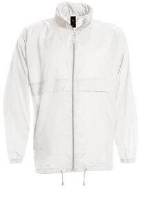 B&C CGSIR - Veste Coupe Vent Homme Blanc