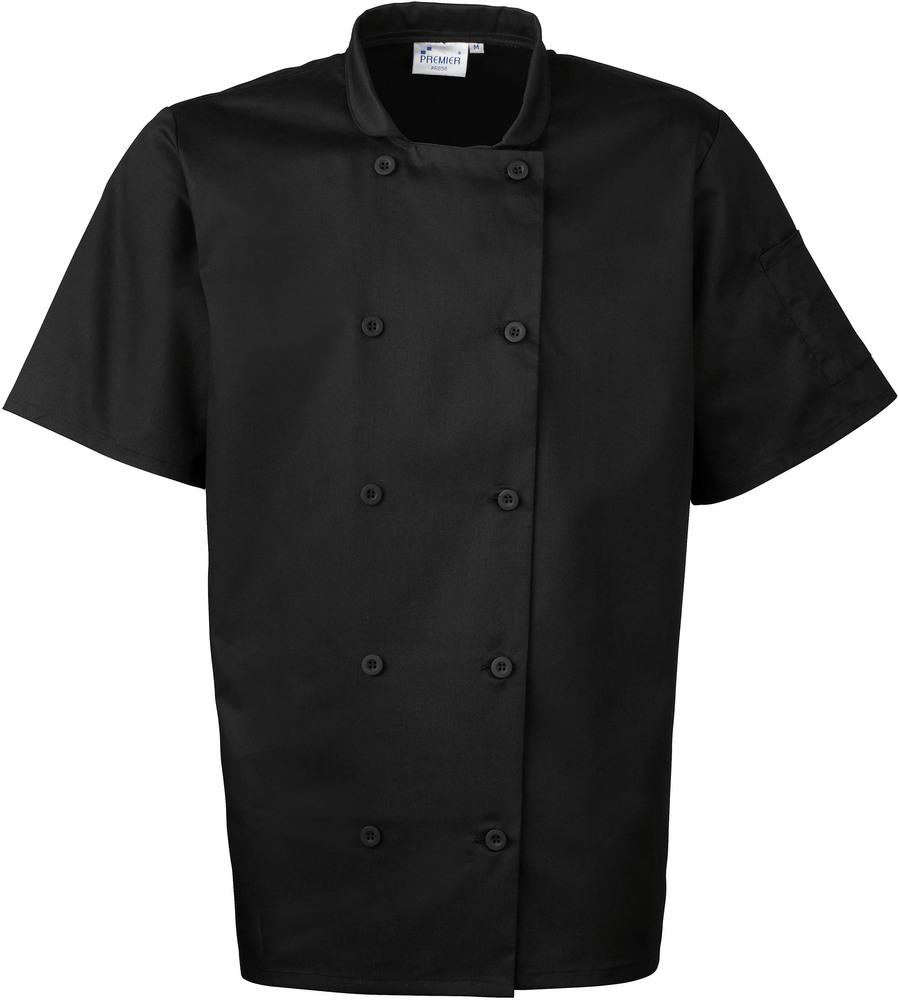 Premier PR656 - Veste de cuisinier à manches courtes