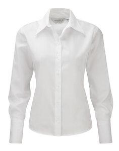Russell Europe R-956F-0 - Ladies’ Long Sleeve Ultimate Non-iron Shirt Blanc