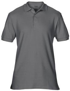 Gildan GD042 - Polo de sport en piqué double en coton de première qualité Charcoal