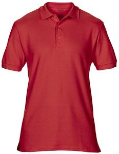 Gildan GD042 - Polo de sport en piqué double en coton de première qualité Rouge