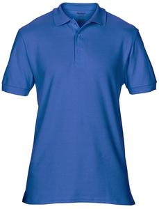 Gildan GD042 - Polo de sport en piqué double en coton de première qualité Bleu Royal