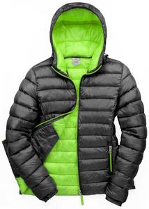 Result Urban Outdoor R194F - Veste à capuche Urban Snowbird Femme Black/ Lime