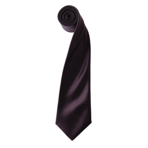 Premier PR750 - Cravate en satin "Colours" Brun