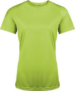 ProAct PA439 - T-SHIRT SPORT MANCHES COURTES FEMME Lime