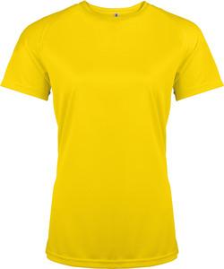ProAct PA439 - T-SHIRT SPORT MANCHES COURTES FEMME True Yellow