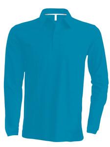 Kariban K243 - POLO MANCHES LONGUES Tropical Blue