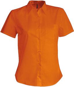 Kariban K548 - JUDITH > CHEMISE MANCHES COURTES FEMME Orange