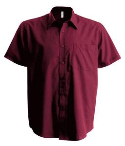 Kariban K551 - ACE > CHEMISE MANCHES COURTES Wine