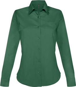 Kariban K549 - JESSICA > CHEMISE MANCHES LONGUES FEMME Forest Green