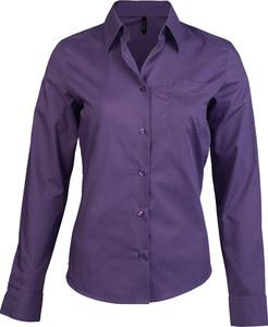 Kariban K549 - JESSICA > CHEMISE MANCHES LONGUES FEMME Purple