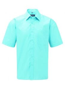 Russell Collection RU935M - Chemise En Popeline Homme Manches Courtes