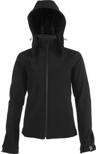 Kariban K414 - VESTE SOFTSHELL À CAPUCHE FEMME Noir