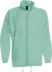 B&C CGSIR - Veste Coupe Vent Homme Pixel Turquoise