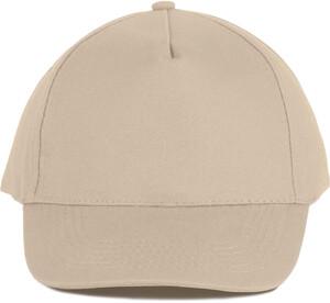 K-up KP051 - ACTION II - CASQUETTE 5 PANNEAUX Beige