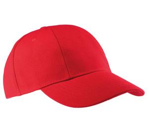 K-up KP119 - CASQUETTE "EASY PRINTING" - 6 PANNEAUX Rouge