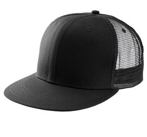 K-up KP113 - CASQUETTE TRUCKER - 6 PANNEAUX Noir