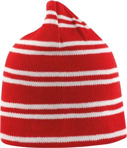Result R354X - BONNET « TEAM » RÉVERSIBLE Red / White / Red