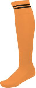 ProAct PA015 - STRIPED SPORTS SOCKS > CHAUSSETTES DE SPORT RAYÉES Sun Orange / Black