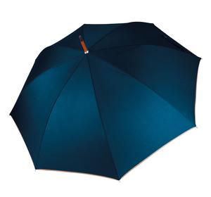 Kimood KI2020 - PARAPLUIE MÂT EN BOIS Navy / Beige