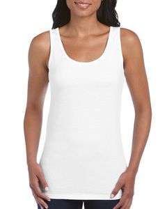 Gildan GI64200L - Débardeur Femme Softstyle Blanc