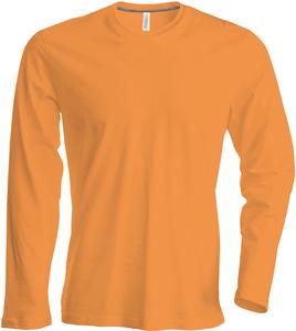 Kariban K359 - T-SHIRT COL ROND MANCHES LONGUES Orange