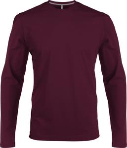 Kariban K359 - T-SHIRT COL ROND MANCHES LONGUES Wine