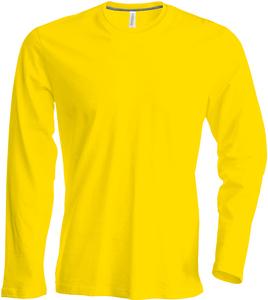 Kariban K359 - T-SHIRT COL ROND MANCHES LONGUES Jaune