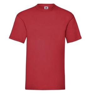 Fruit of the Loom SC6 - T-Shirt Manches Courtes 100% Coton  Rouge
