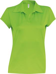 ProAct PA483 - POLO SPORT MANCHES COURTES FEMME Lime