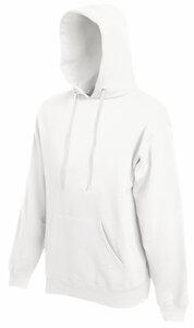 Fruit of the Loom SC244C - Sweatshirt homme avec capuche Blanc