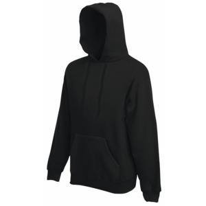 Fruit of the Loom SC244C - Sweatshirt homme avec capuche Black/Black