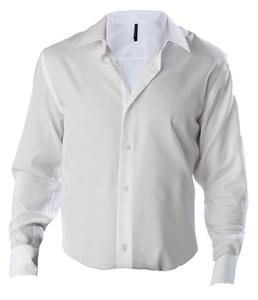 Kariban K522 - CHEMISE AJUSTÉE MANCHES LONGUES SANS REPASSAGE Blanc