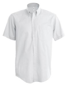 Kariban K535 - CHEMISE OXFORD MANCHES COURTES Blanc