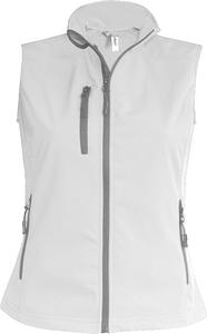 Kariban K404 - BODYWARMER SOFTSHELL FEMME Blanc