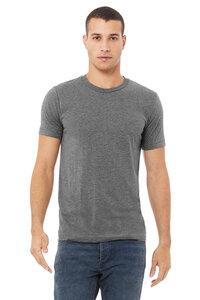 Bella+Canvas BE3413 - T-SHIRT HOMME TRIBLEND COL ROND Grey Triblend