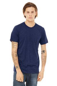 Bella+Canvas BE3413 - T-SHIRT HOMME TRIBLEND COL ROND Navy Triblend